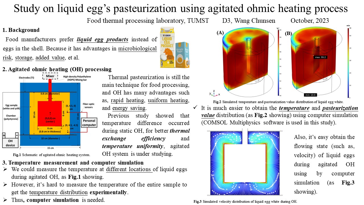 研究内容 | 東京海洋大学 食品生産科学科 食品熱操作工学研究室